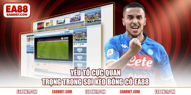 Yếu tố cực quan trọng trong soi kèo bóng cỏ EA88